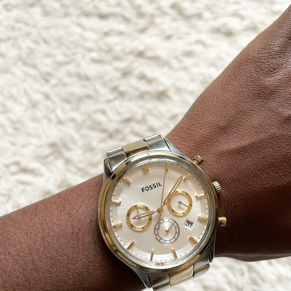 FOSSIL | Ansel Two-Tone Stainless Steel Watch - Picture 10 of 11